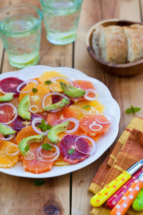 Fresh food: a gorgeous avocado salad for the family