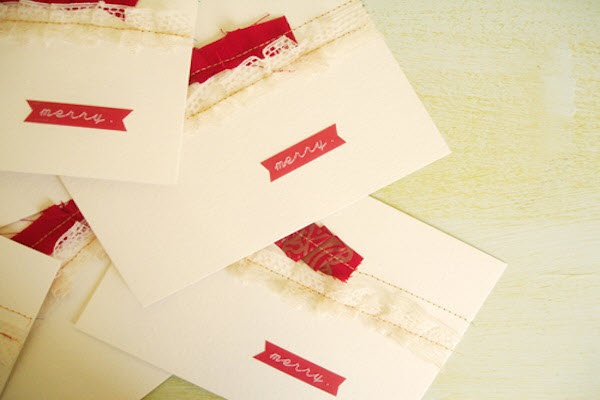 Ribbon cards by Oh Hello Friend