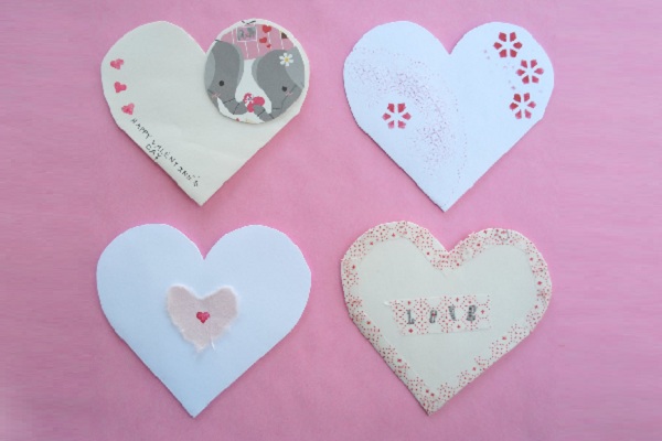 Valentine pouches