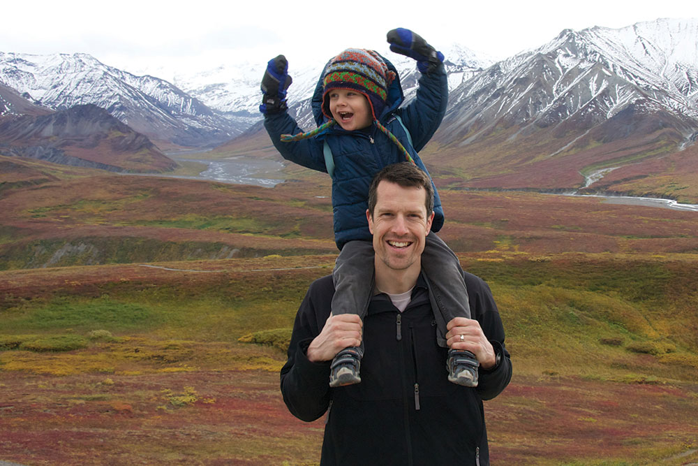 visit alaska with family camp at denali national park