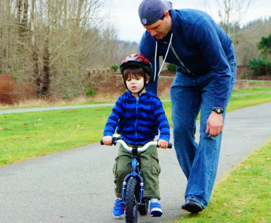 Biking kids