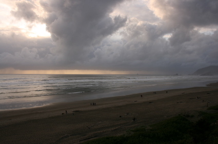 Storm-watching on the Oregon coast