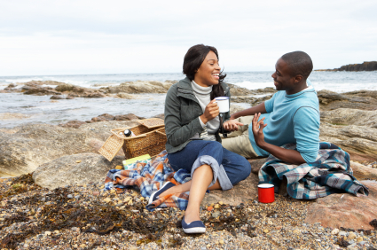 Romantic picnic