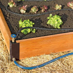 Garden soaker bed