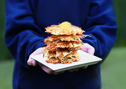 Hanukkah latkes, 5 second rule blog