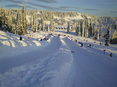 Snowplay at Mt. Rainier