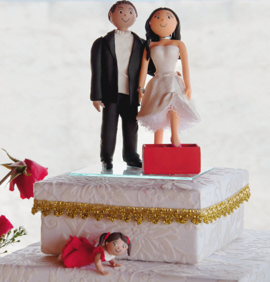 wedding cake topper