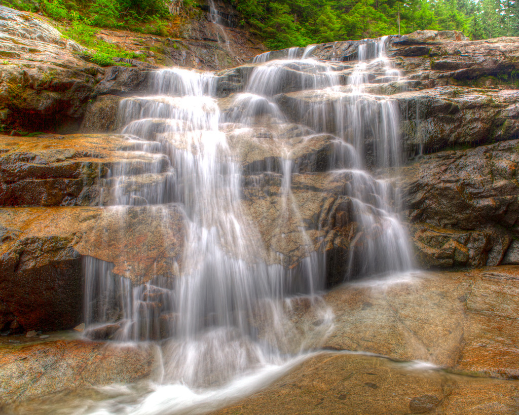 Denny Creek waterfall. Photo credit: Mike Deal, flickr cc