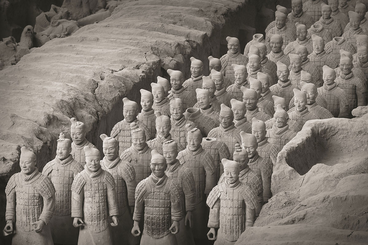 terracotta warriors