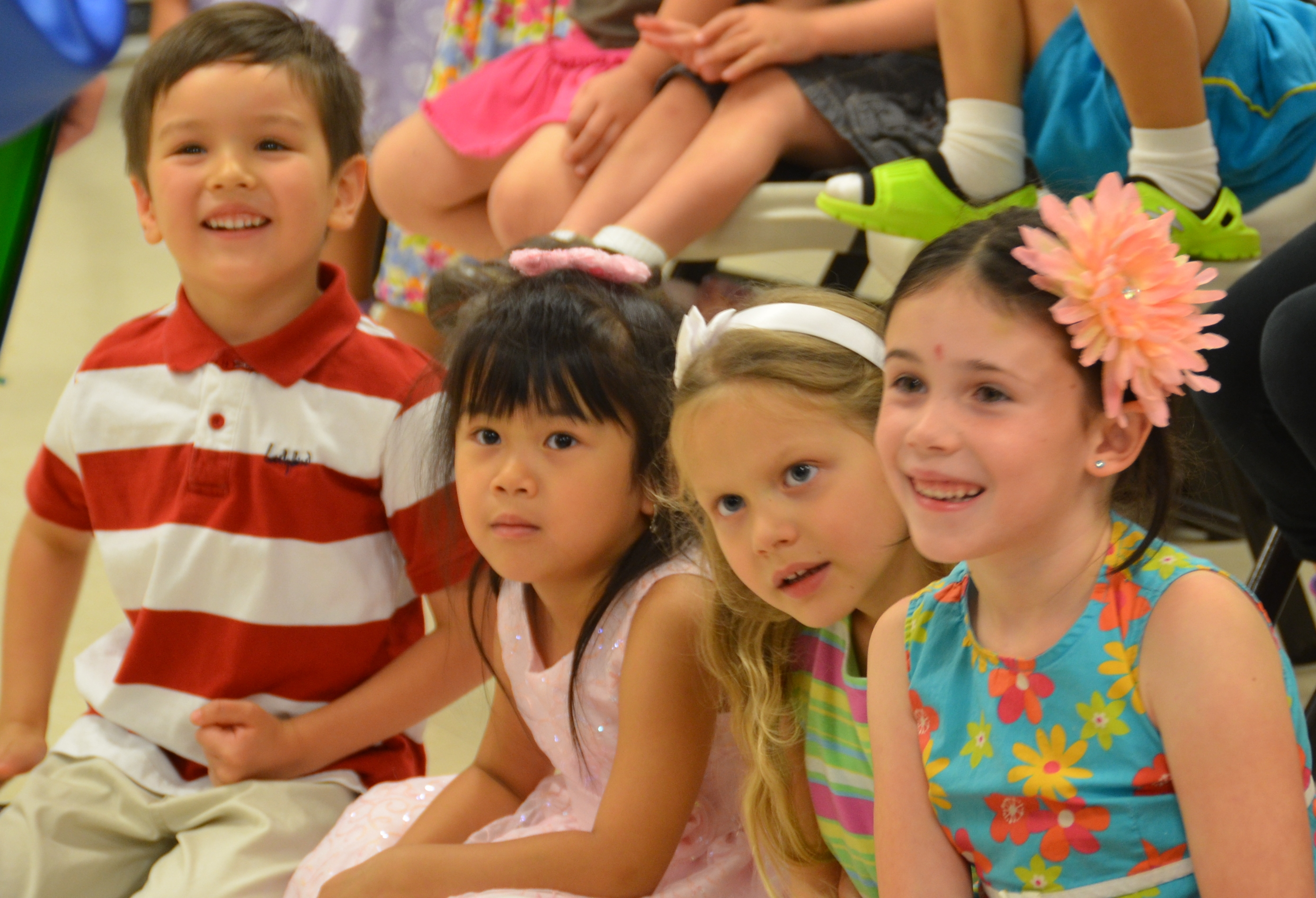 students at Washington International School mandarin immersion