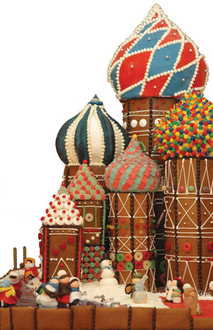 Gingerbread castles