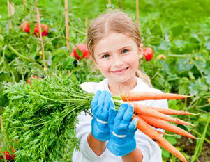 Gardening girl