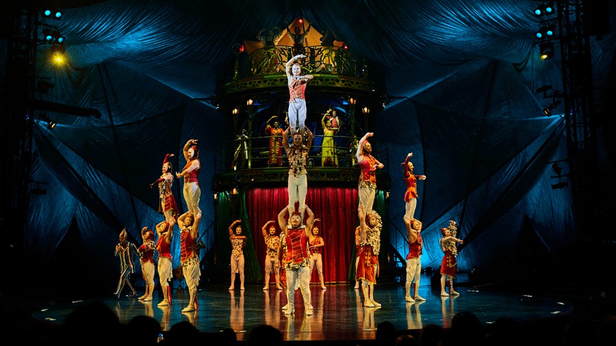 Charivari performance during "KOOZA", a Cirque du Soleil production