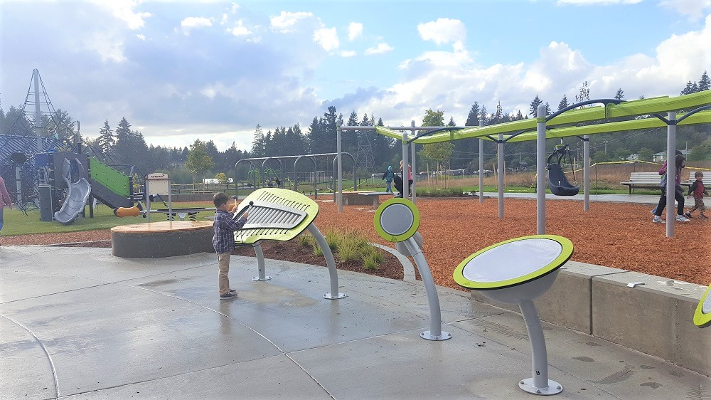 Instruments at Covington Community Park