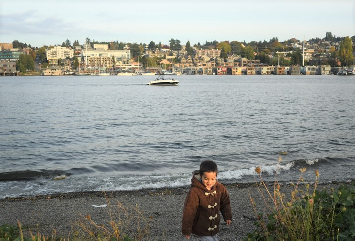 Gas Works Park shoreline