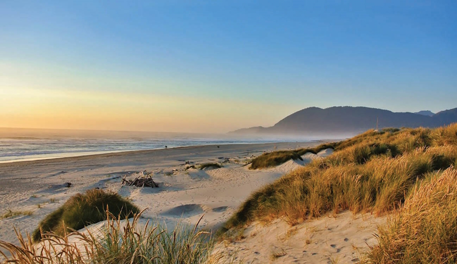 Nehalem Bay in Oregon 