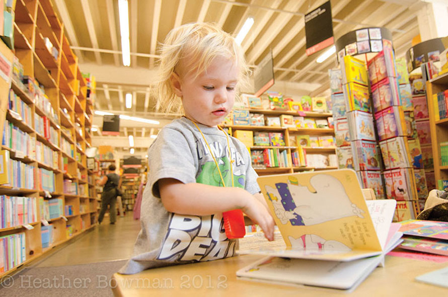 kid at powells