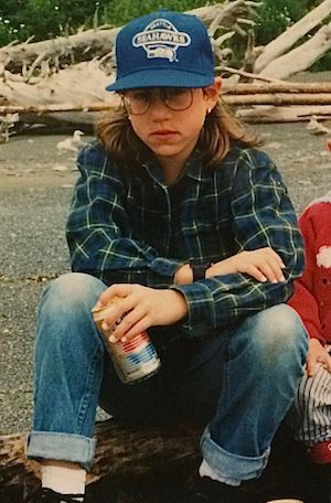 Seattle Seahawks 12th Mom Keri Zierler as a kid