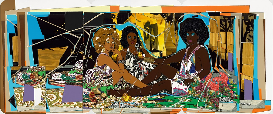 Le Dejenuer by Mickalene Thomas