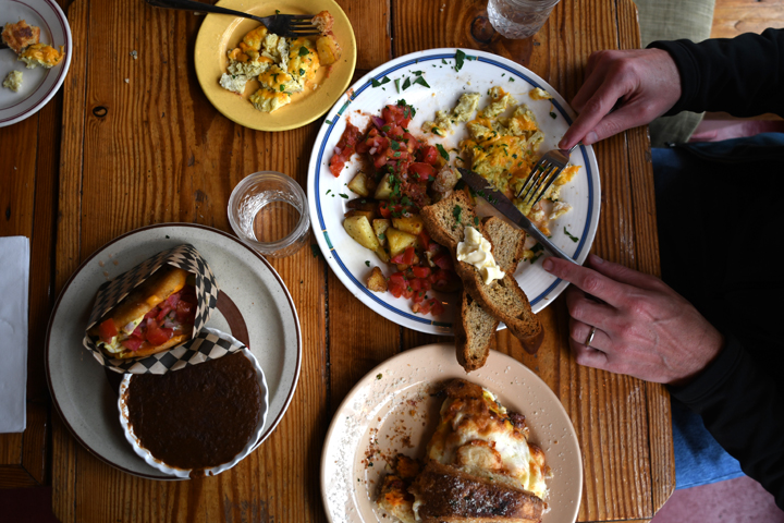 Lunch at Snapdragon on Vashon Island