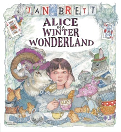 Alice in Winter wonderland book cover