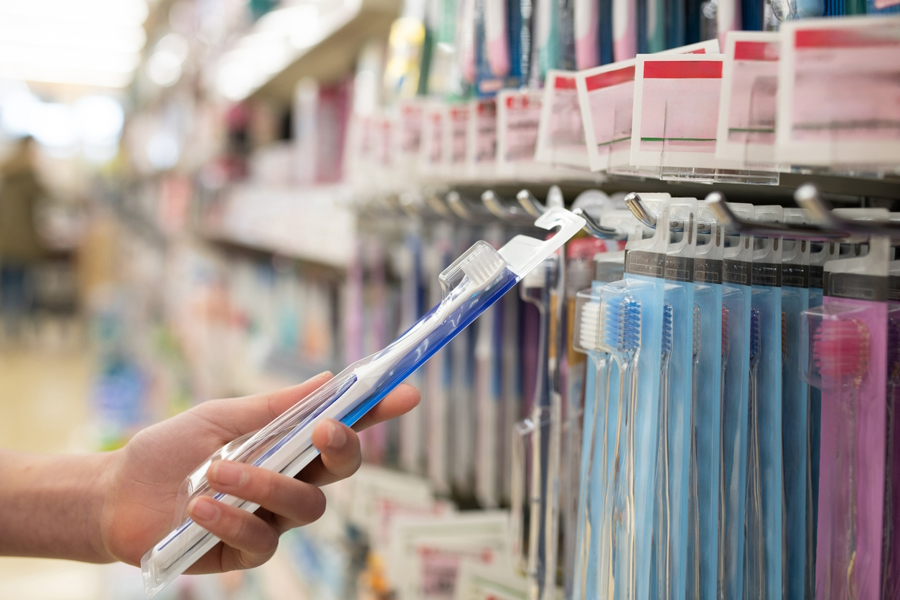 Buy an extra toothbrush to donate is a great way families can give back