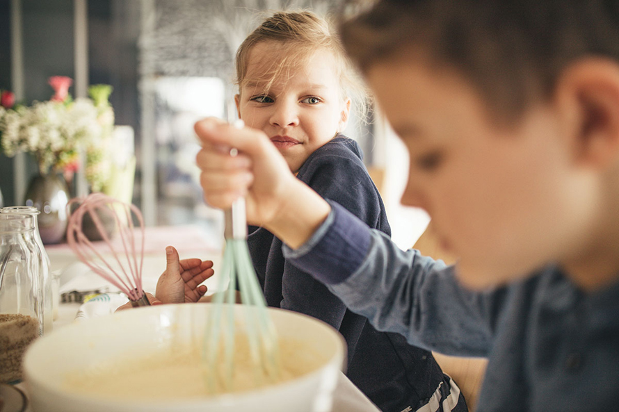 kids cooking multicultural food