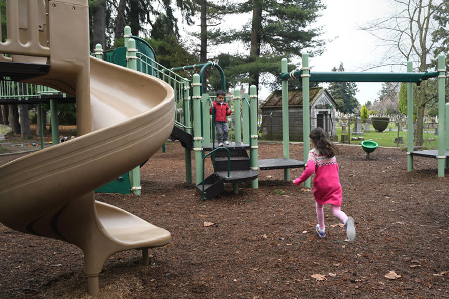 playground at volunteer park conservatory