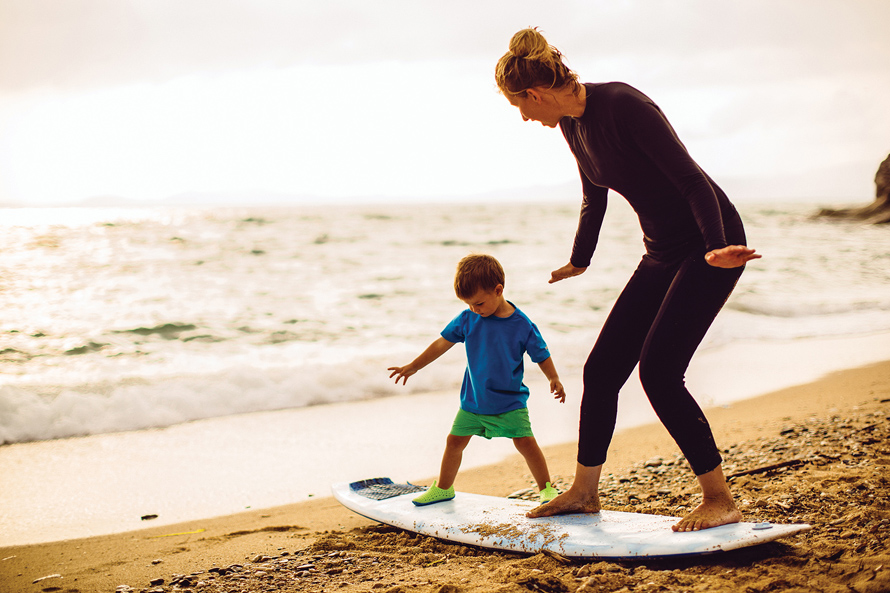 surfing