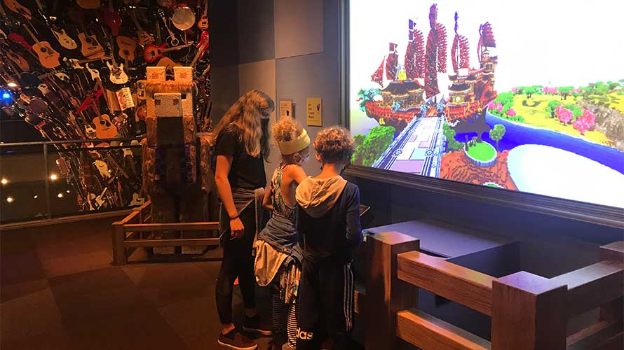 minecraft exhibit mopop