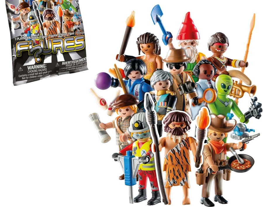 Mini-figures make great Christmas stocking stuffers for kids