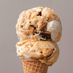 Molly Moon's Vegan Candy Bar ice cream cone