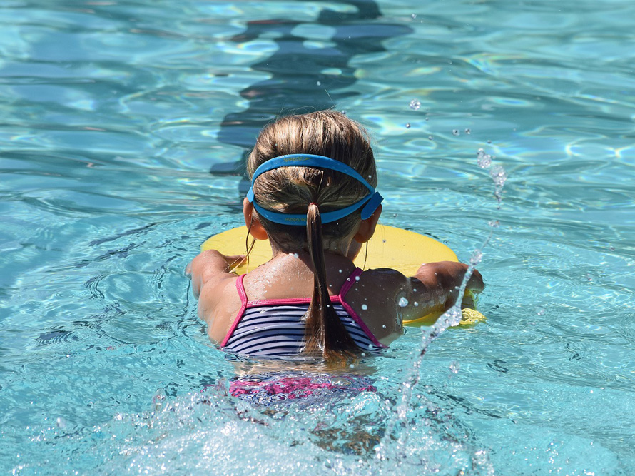 young swimmer