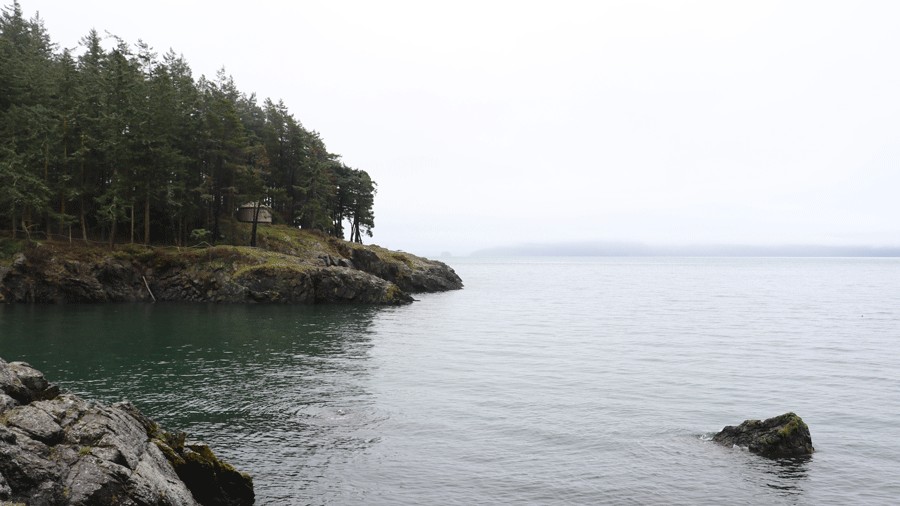 yurt camping at doe bay resort on Orcas Island