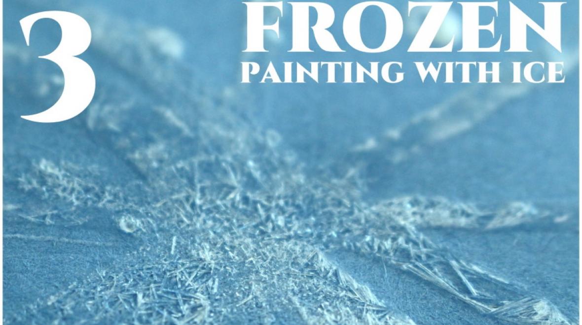 Ice-painting